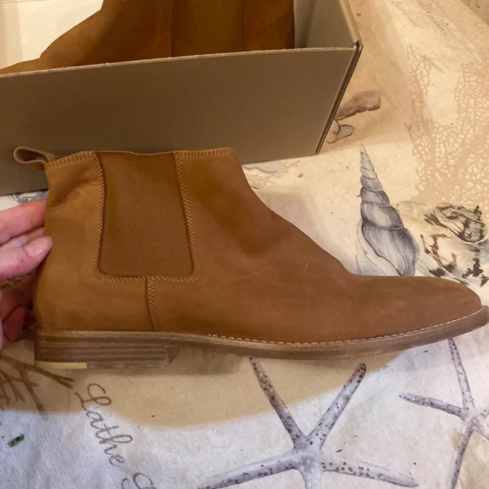 Jenni Kayne Tan Ankle Boots, 39 - Picture 2 of 6